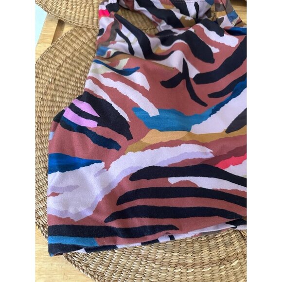 Betsey Johnson women’s size medium Striped sports bra - Picture 2 of 9